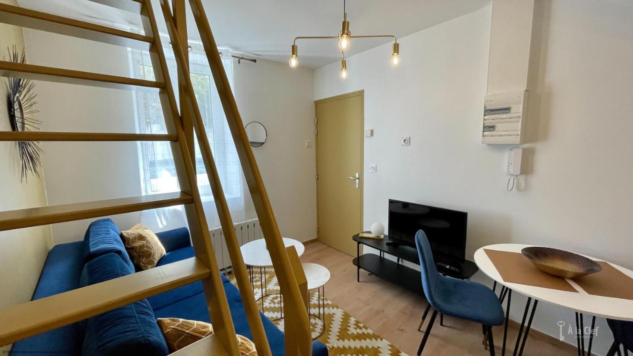 Appartement A la Clef - Duplex cosy proche gare et centre à Le Mans Extérieur photo